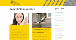 Desktop Screenshot of angryorthopod.com